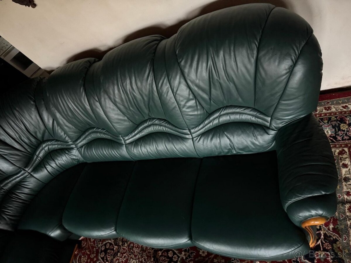 Luxusní italská kožená sedačka, 5270 - 5