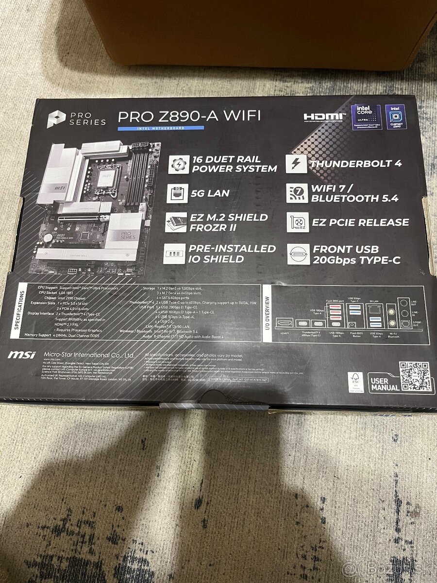 MSI PRO Z890-A Wifi - 5