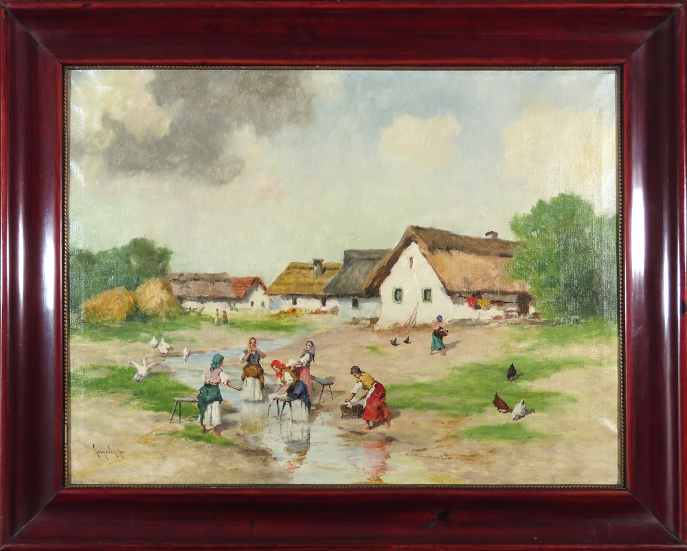 Neogrády Antal-obrazy,olejomalby - 5