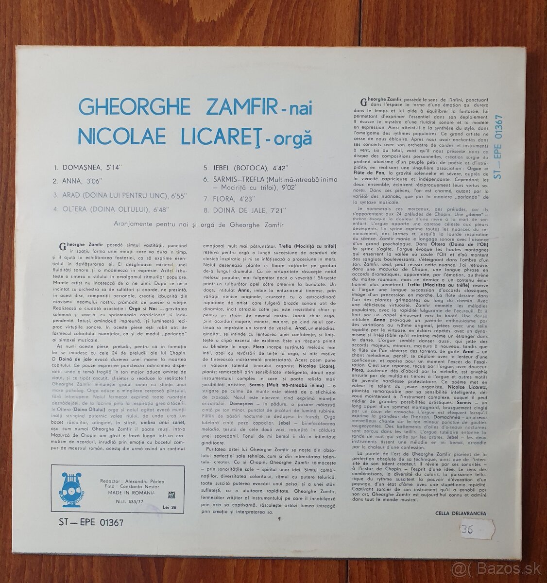 3LP Gheorghe Zamfir - 5