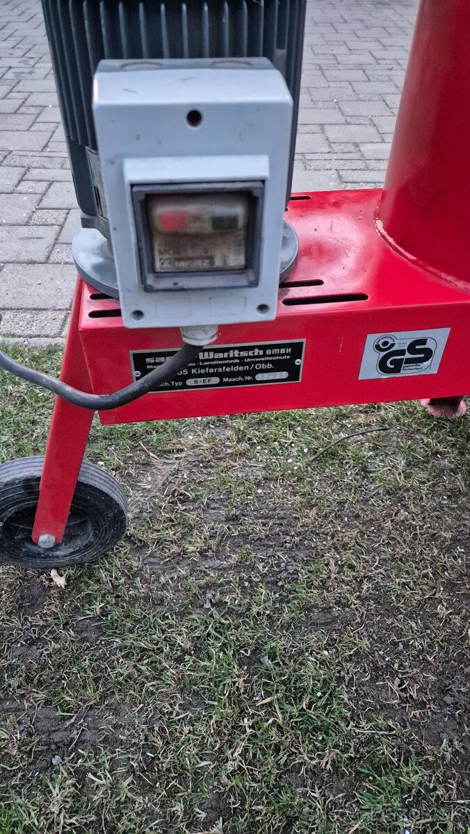 Predám drvičku konárov samix 3KW 380Vlt - 5