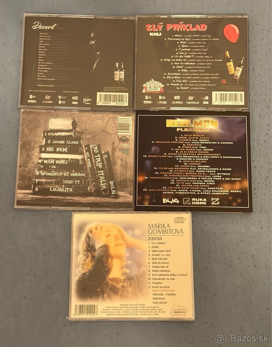 CD na predaj, niektoré s podpisom - 5