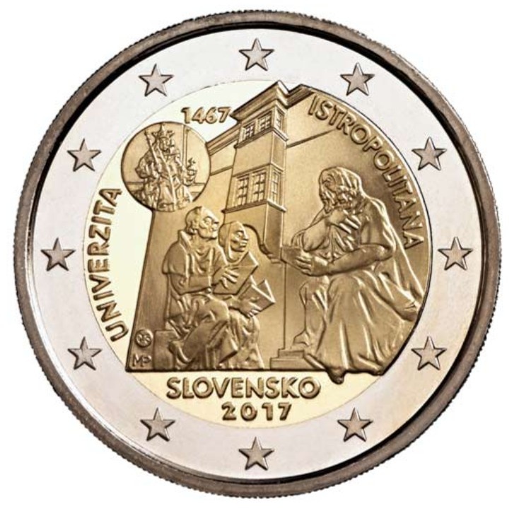 dvojeurové mince 2e - 5