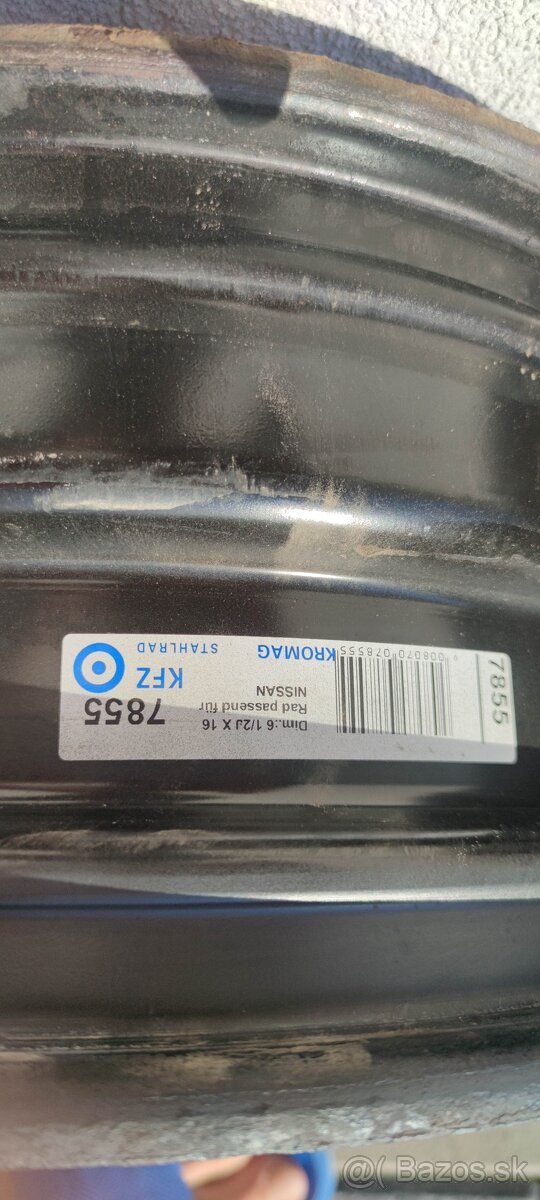 pneumatiky, disky, puklice 215/65 R16 - 5
