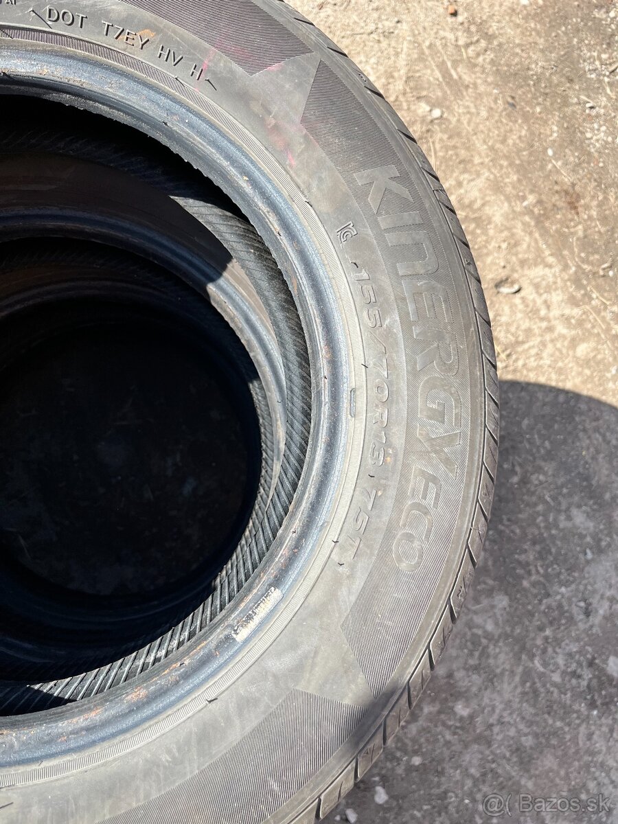 Letné pneumatiky 155/70 R13 75T HANKOOK - 5