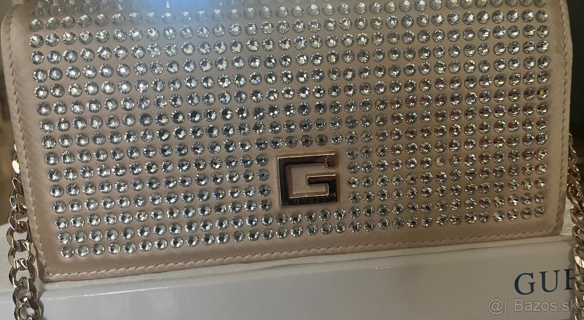 Dámska kabelka ,,Guess “ Púdrovo-zlatá (nova). - 5