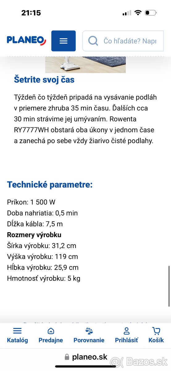 Tyčovými vysávač s psrným mojom Rowenta - 5