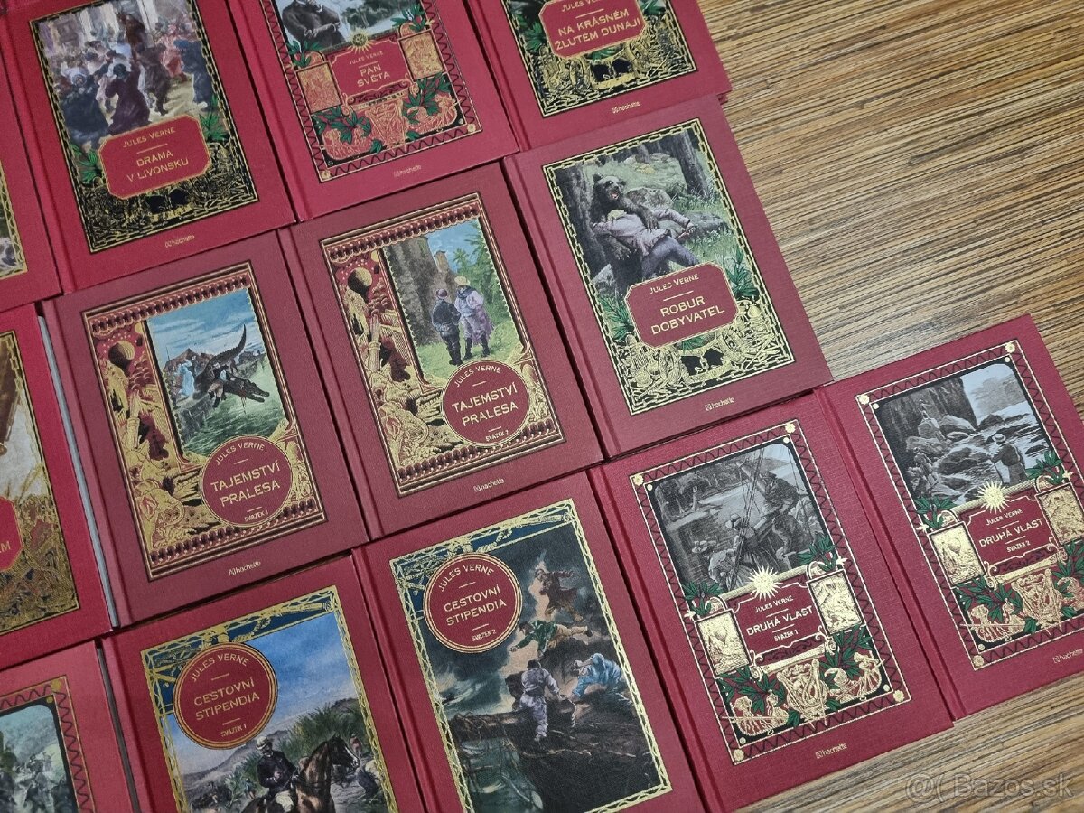 Kolekcia 72 kníh od Julesa Verneho od firmy Hachette - 5