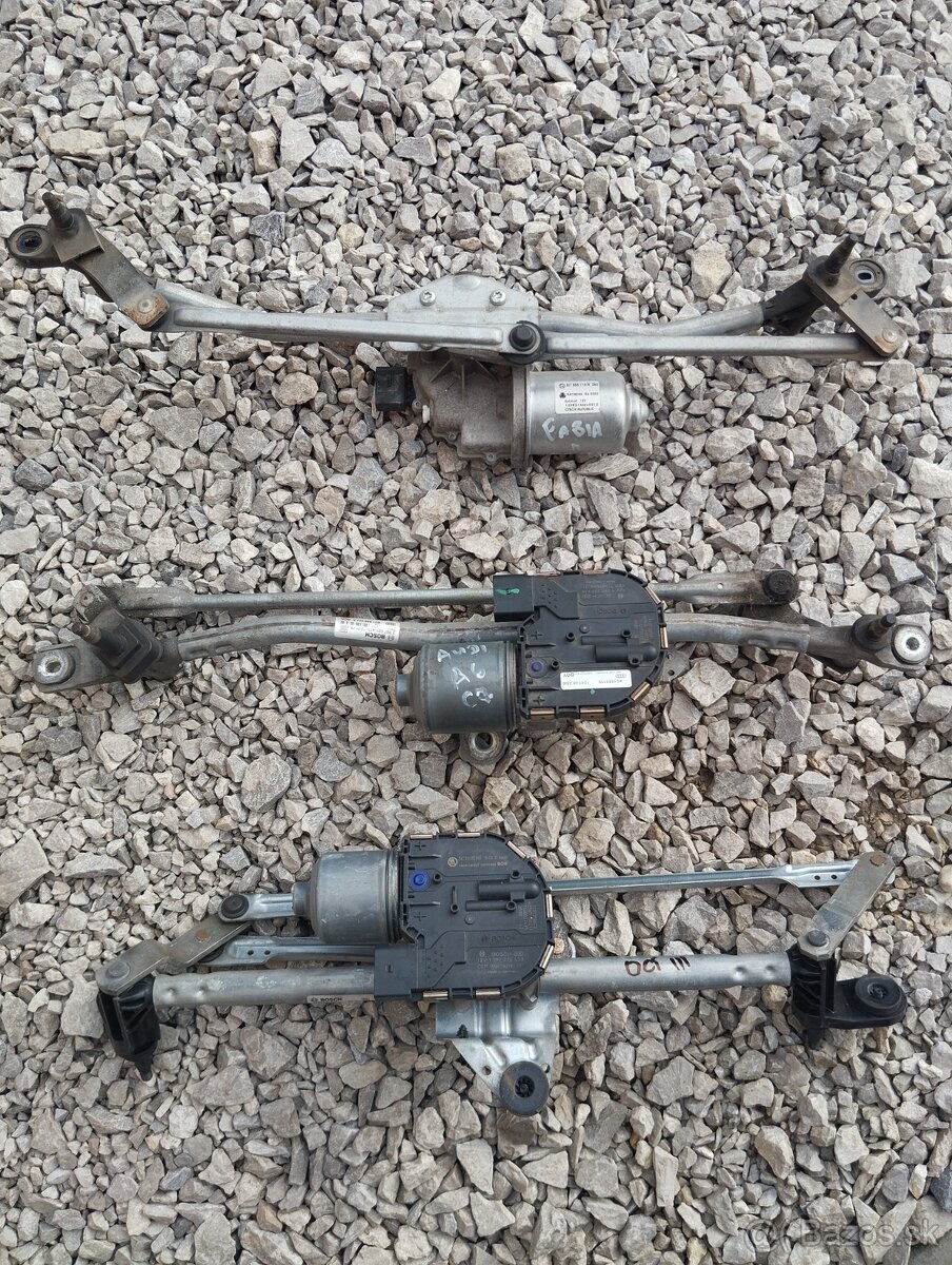 Motorćek predných stieračov Passat B6,B7,Golf VII,Octavia 3 - 5