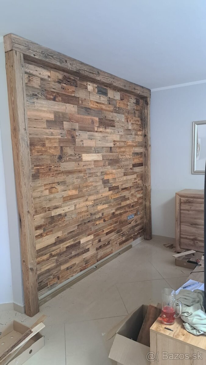 Luxusný obklad zo starého dreva 3D – 100 % originál - 5