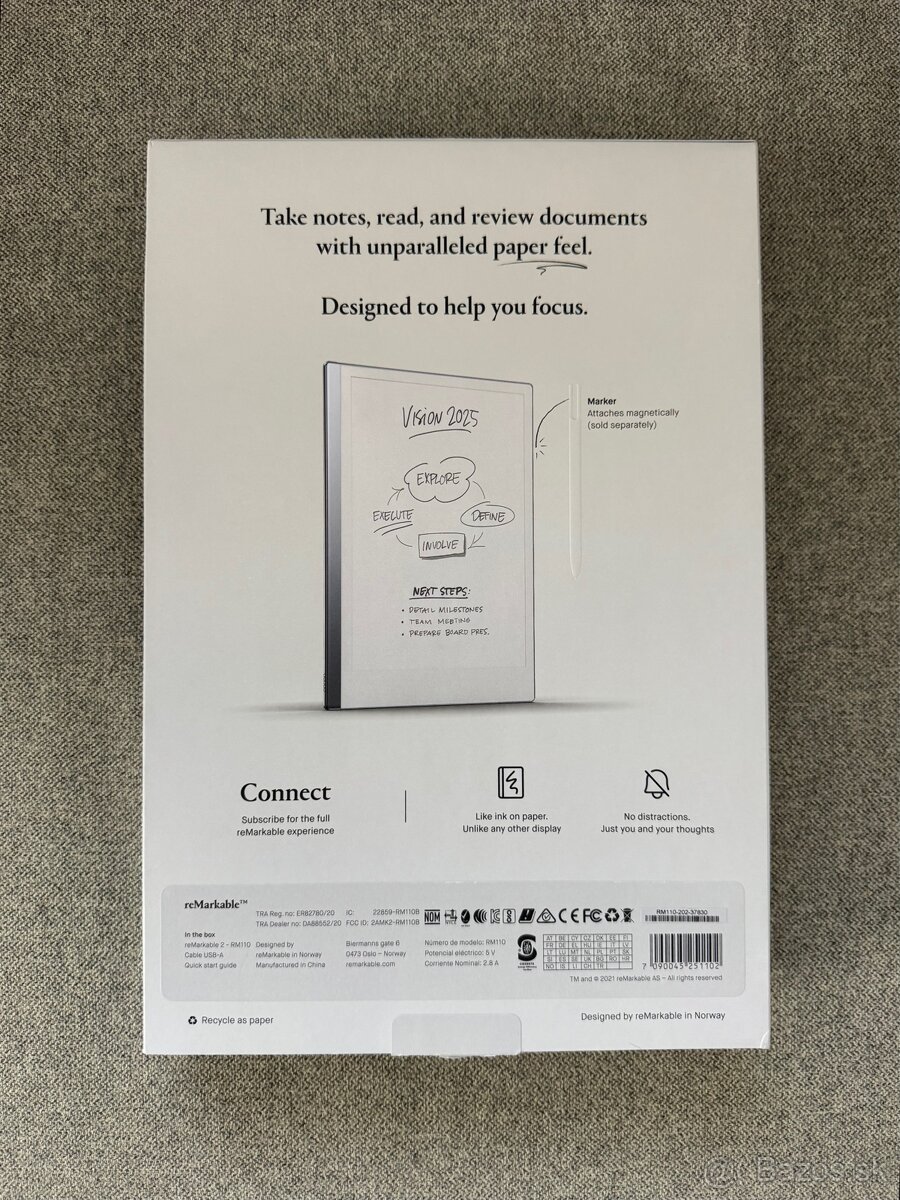 Remarkable 2 s koženým obalom a markerom Plus - 5
