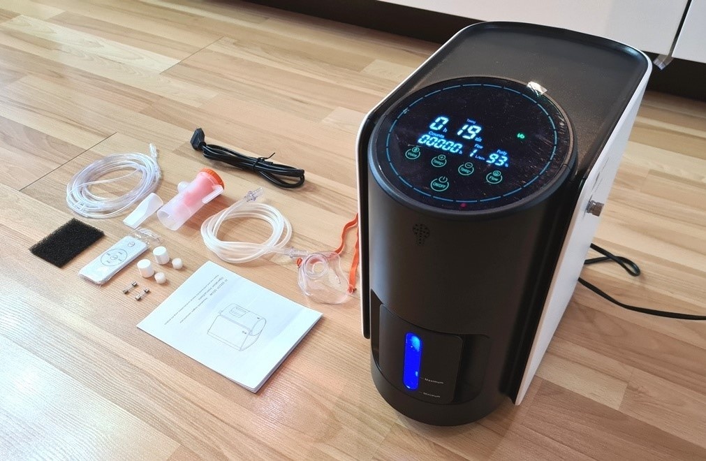 Predám kyslíkový prístroj koncentrátor - - 5