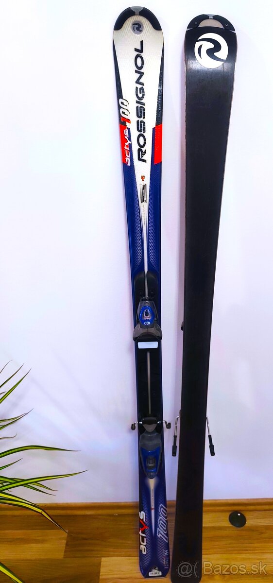ZNAČKOVÉ KRÁSNE LYŽE ROSSIGNOL 154 cm+s VIAZANIM - 5