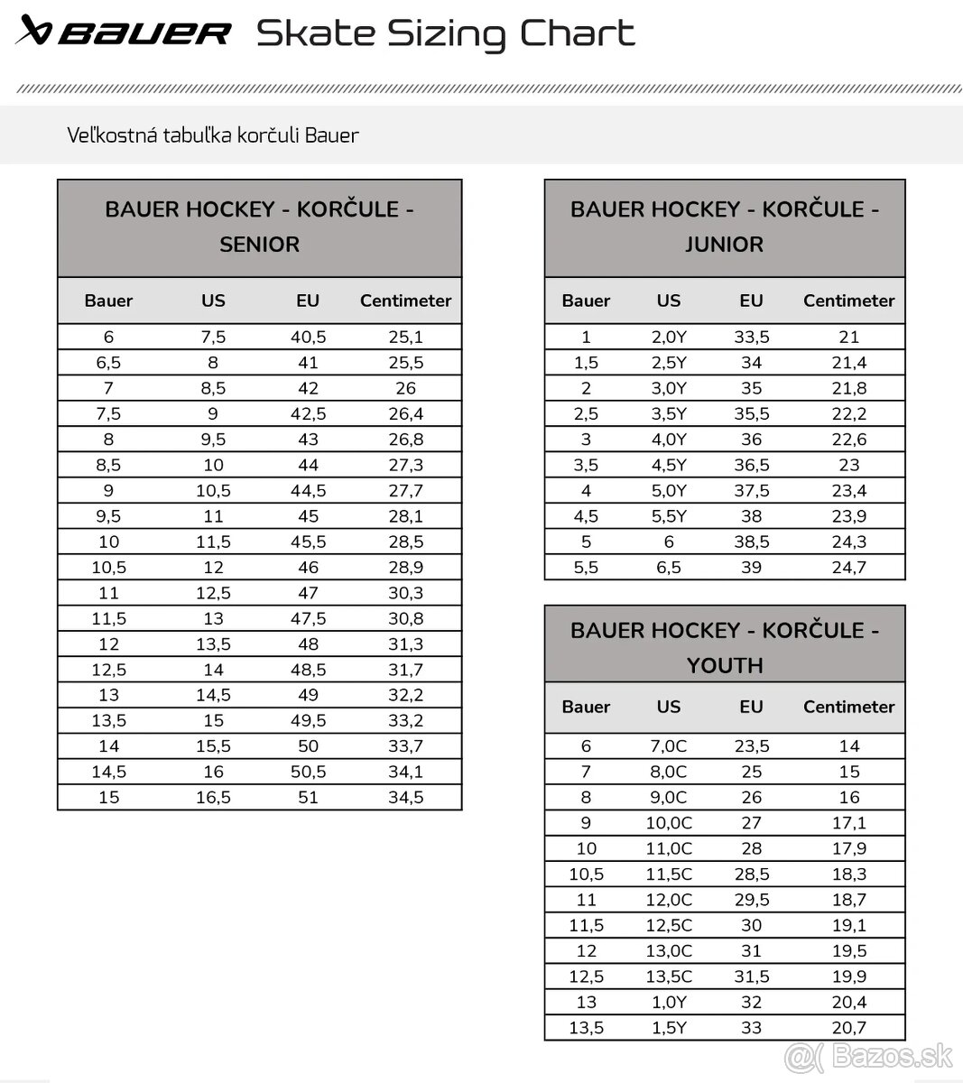 BAUER VAPOR SELECT - 5