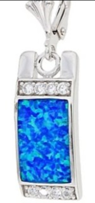 Strieborný set s opálom - 5