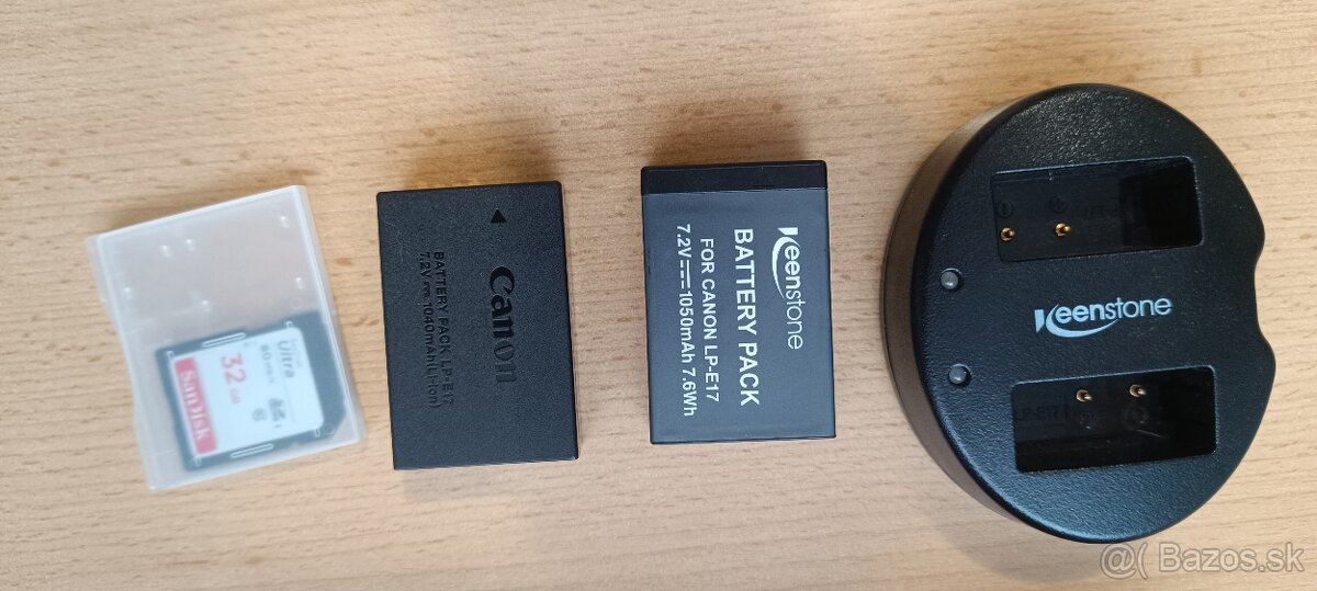 Canon EOS 800D + príslušenstvo - 5