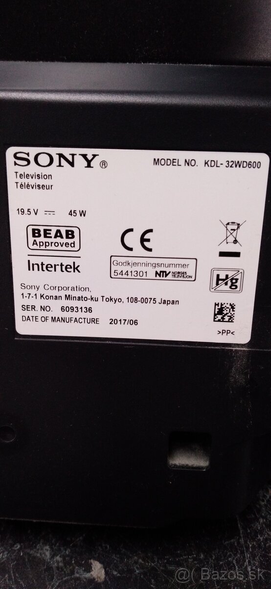 Sony Bravia - 5