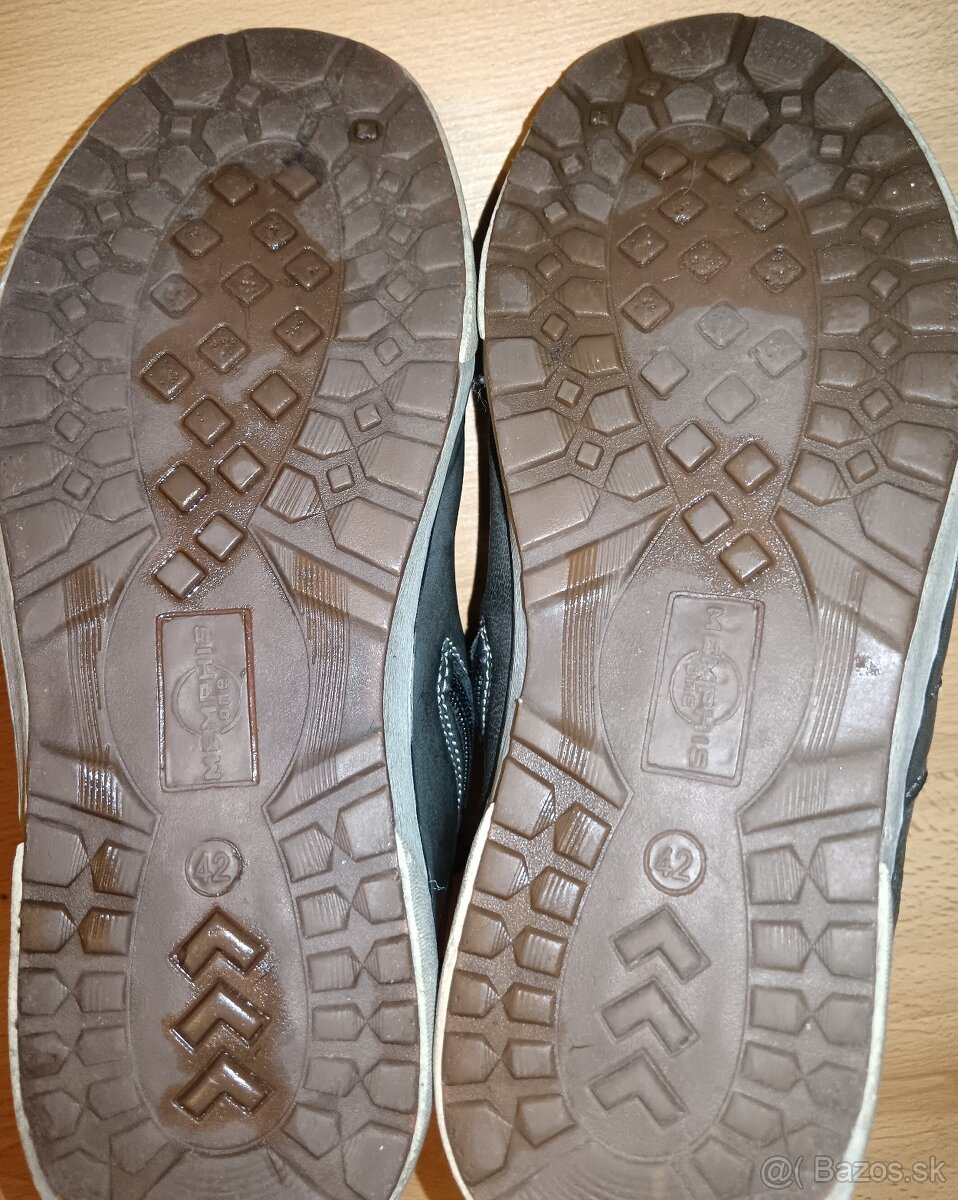 Pánske zimné,zateplené topánky Memphis veľ.42 - 5