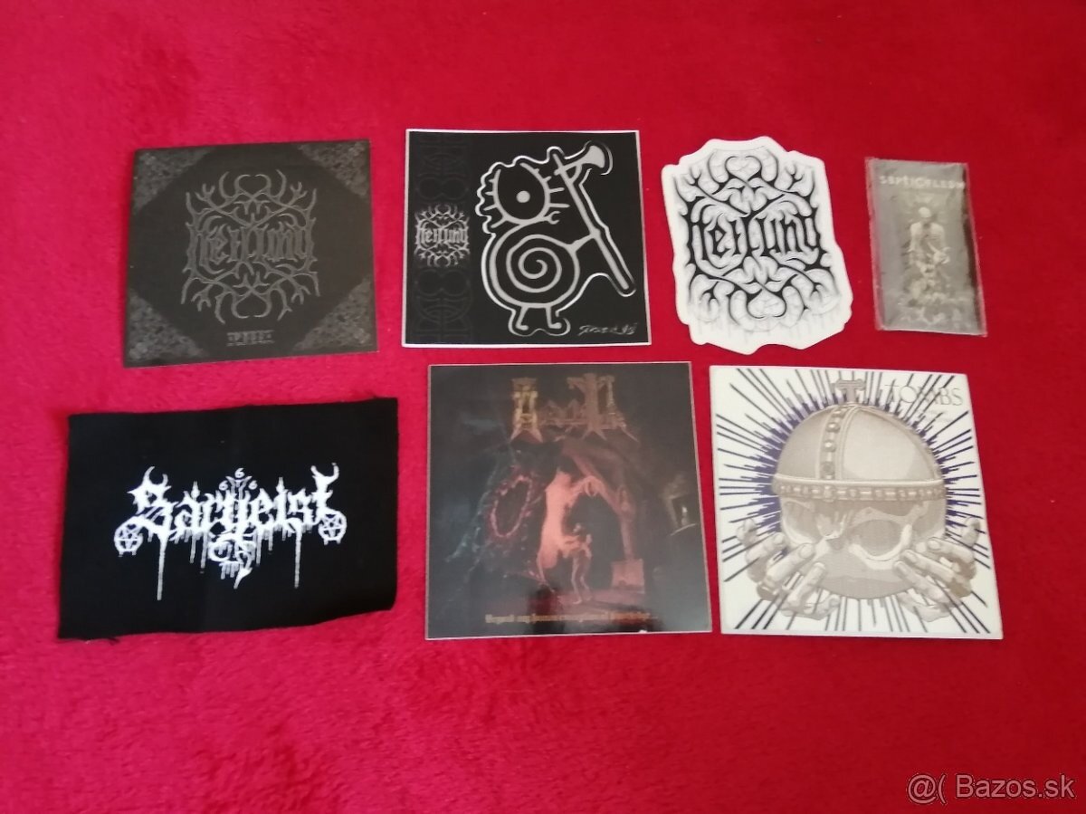 Metal,Rock,CD,DVD,EP,násivky,retiazky,odznaky,plagáty,trická - 5
