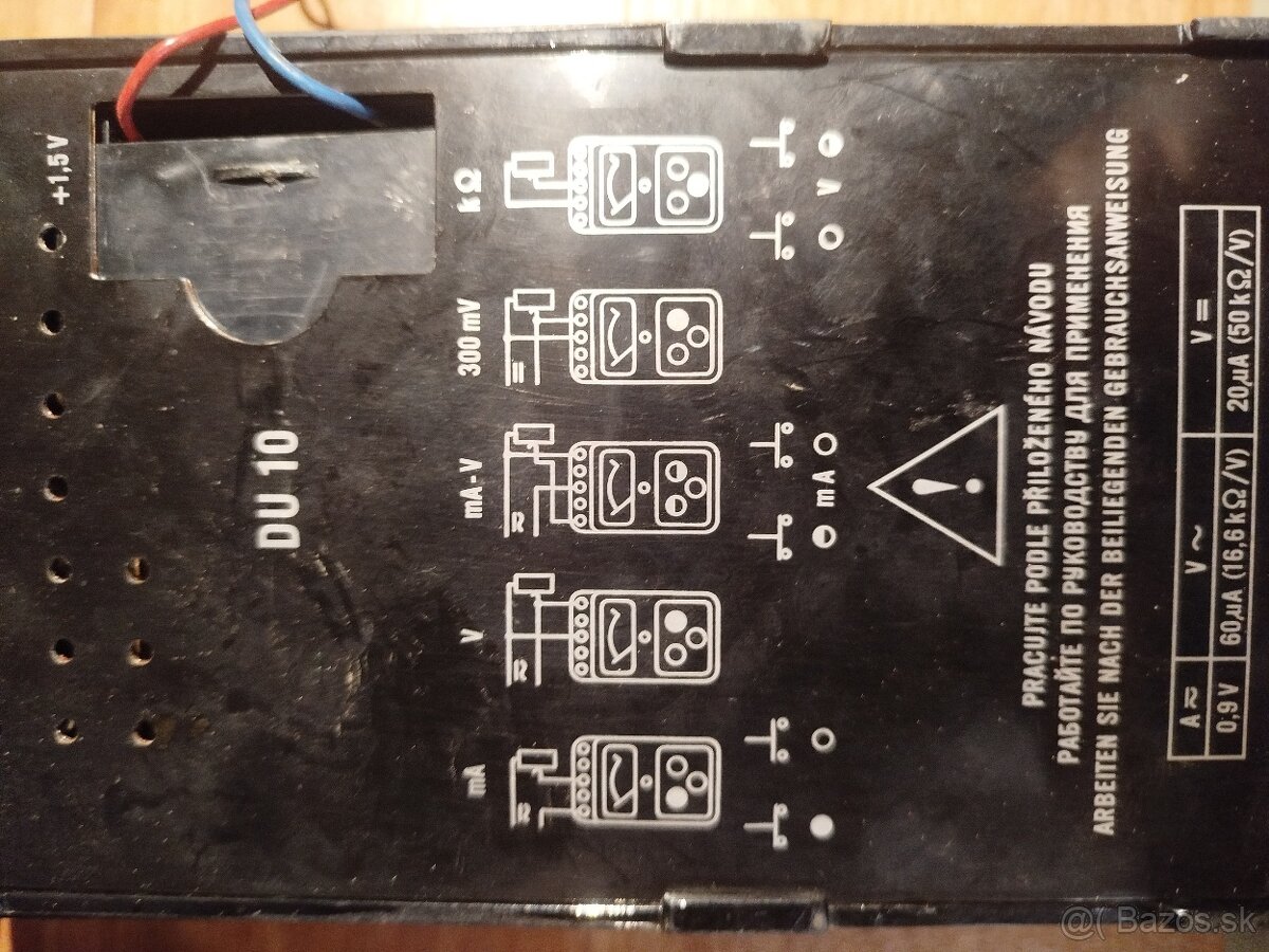 Meracie prístroje DU10, PU500, OmegaIII - 5