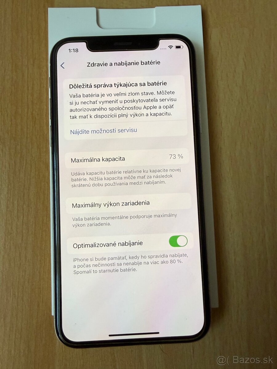 Predám iPhone Xs 256 GB - 5