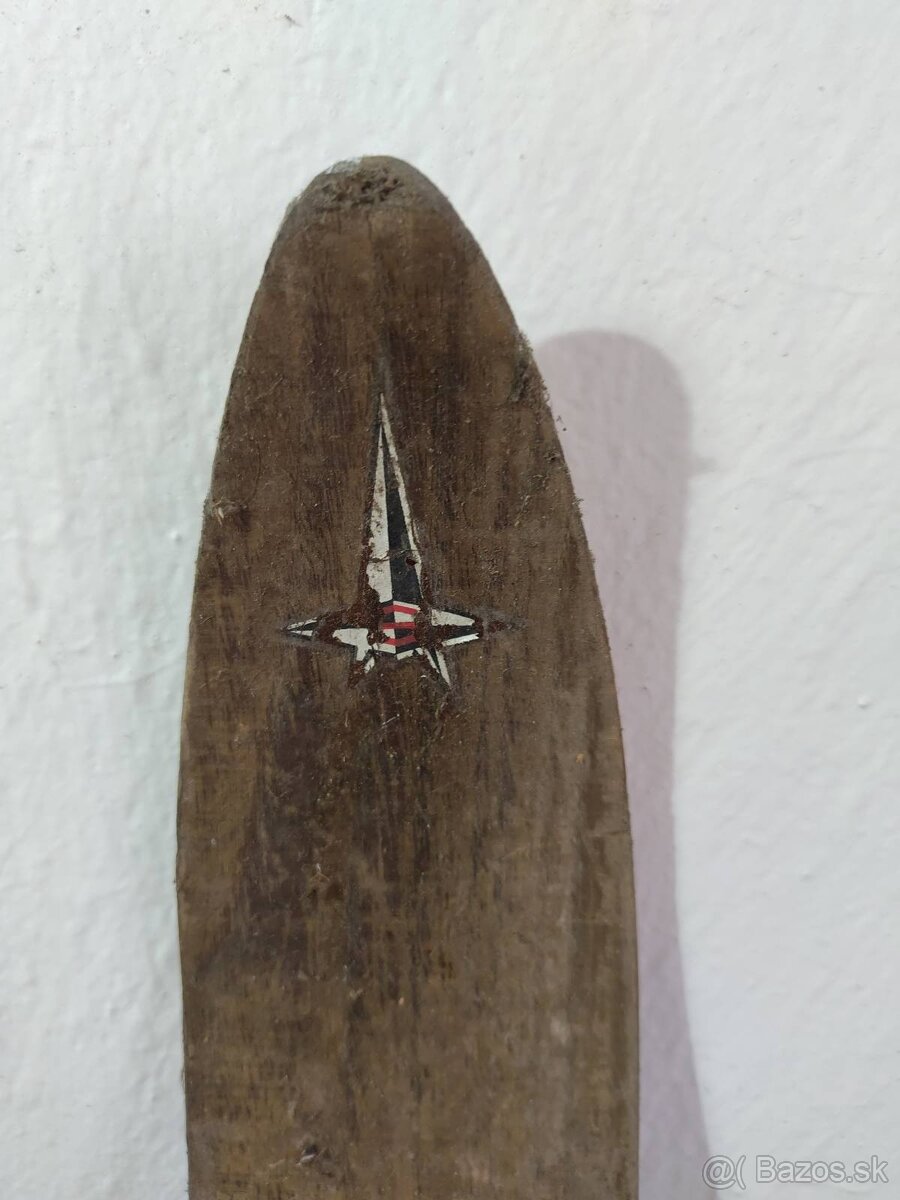 2x Stare Drevene Lyze - 5