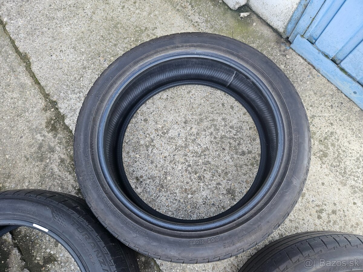 4x Letné pneu Bridgestone 225/45 R19 - 5