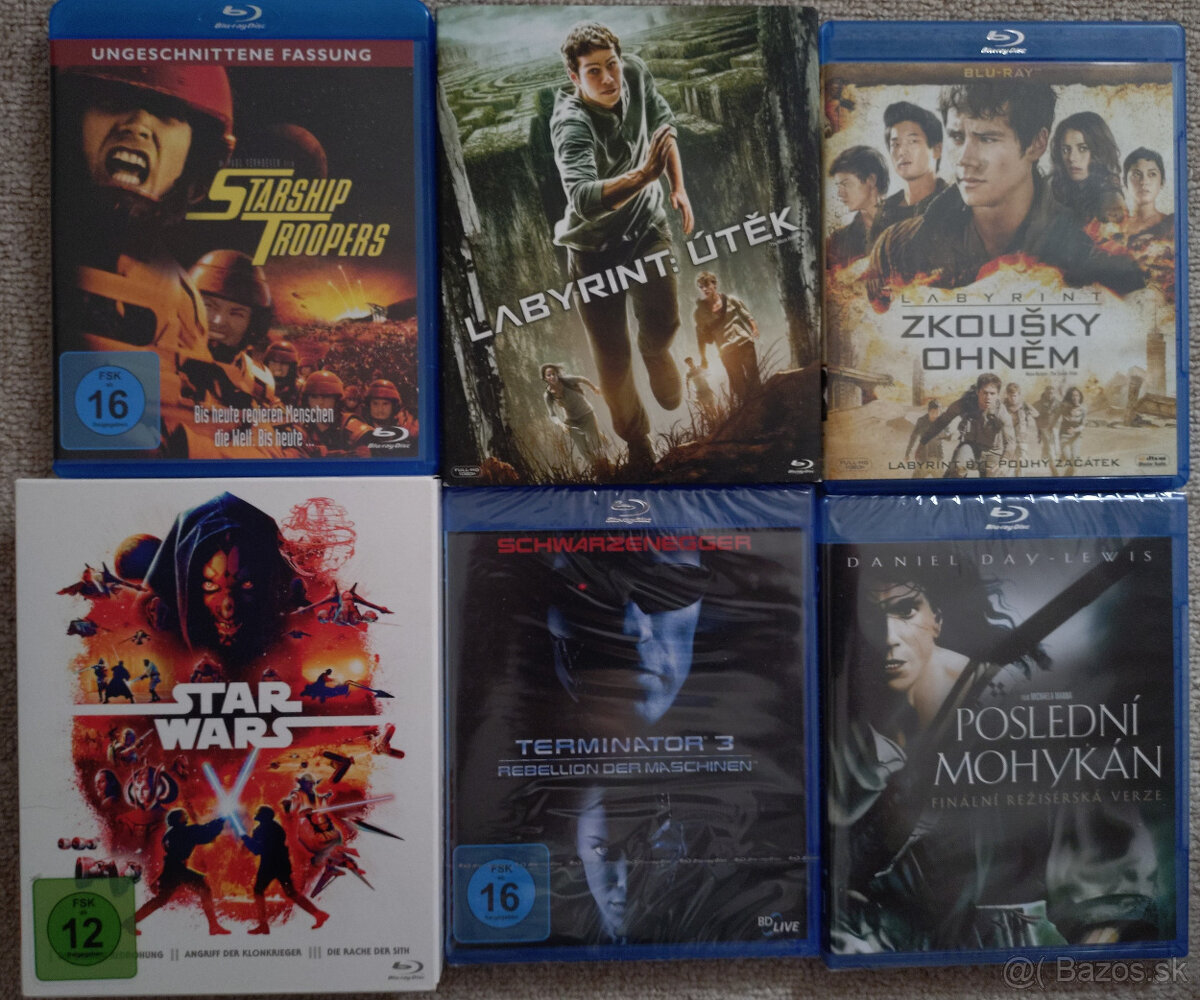 Predám 4K Ultra HD blueray,Blueray,DVD - 5