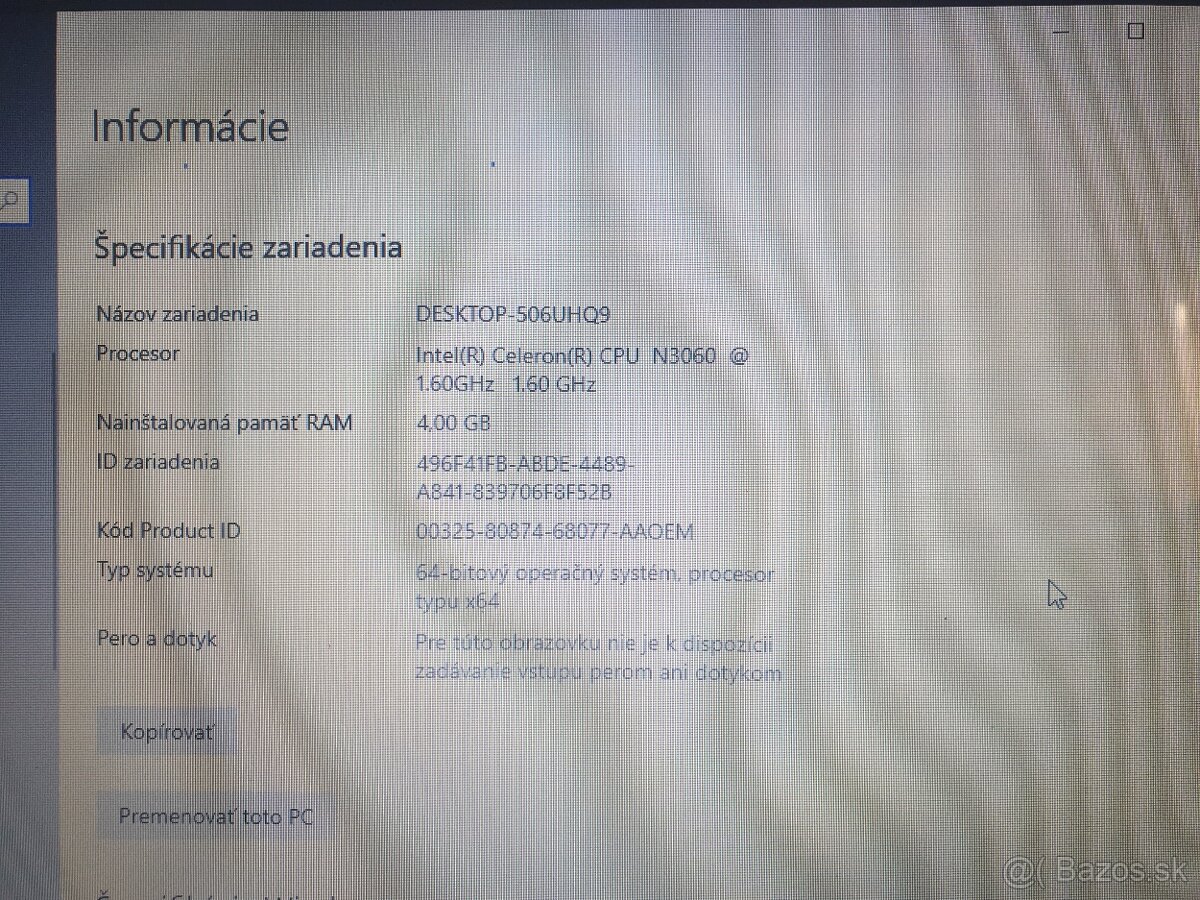 Predám Lenovo Ideapad 110-15IBR - 5
