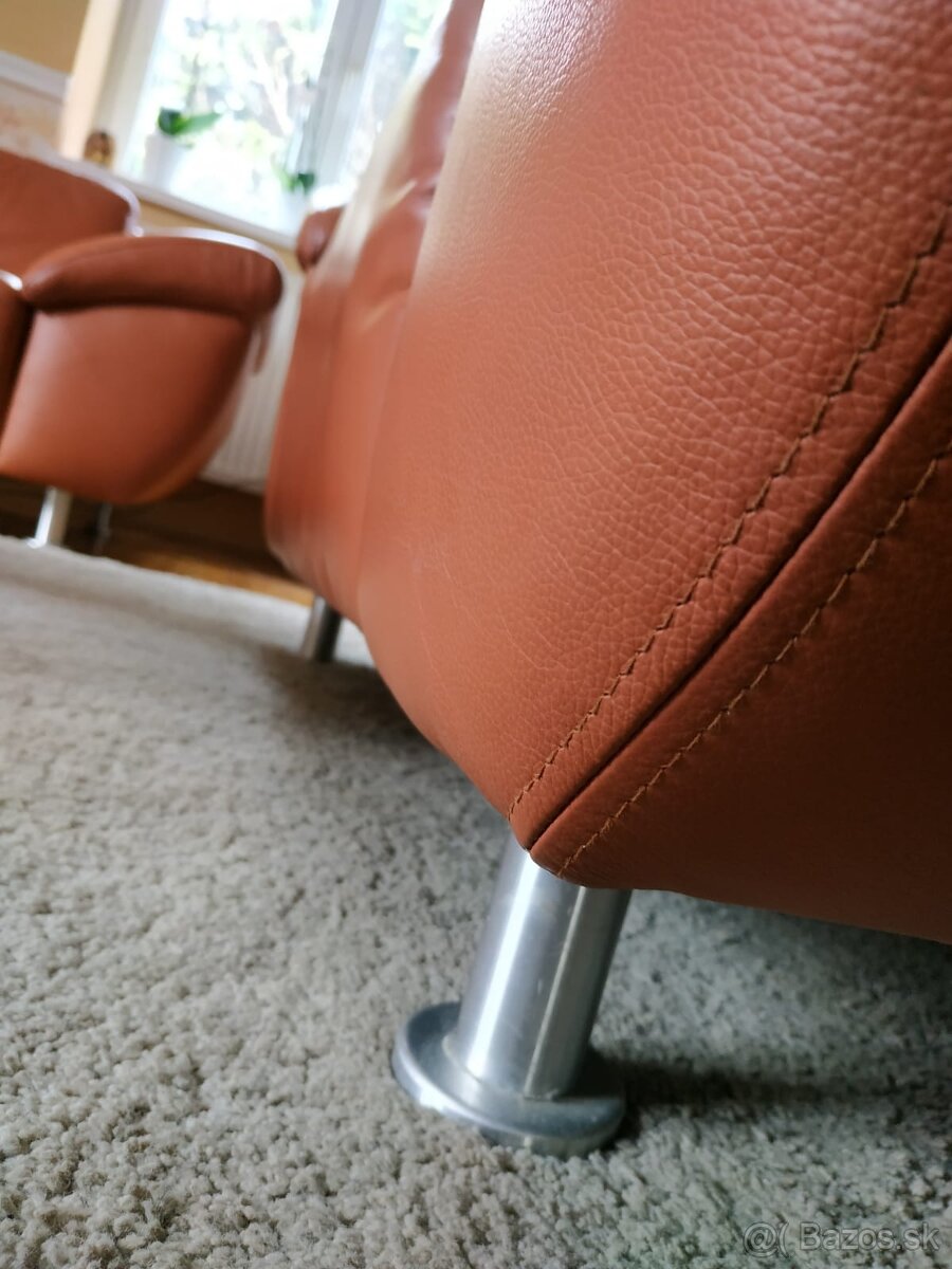 Kožená sedacia súprava Phase - 5