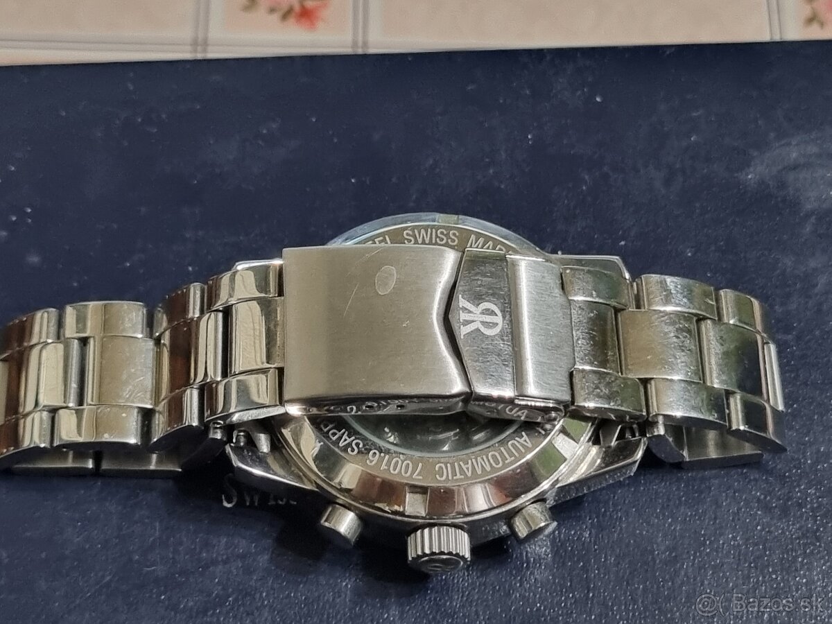 Náramkové hodinky,chronograf Revue,day,date,automatic. - 5