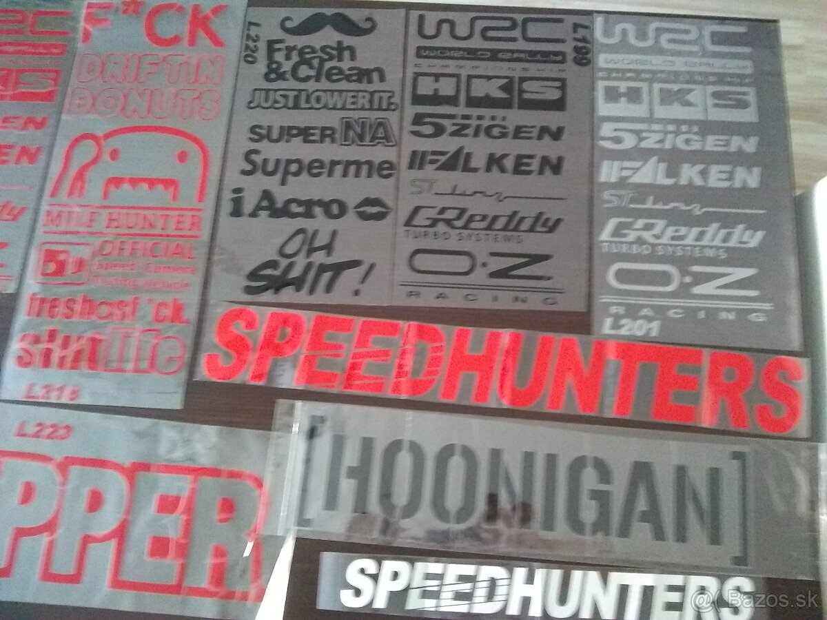 PREDÁM NÁLEPKY NA AUTÁ - 5