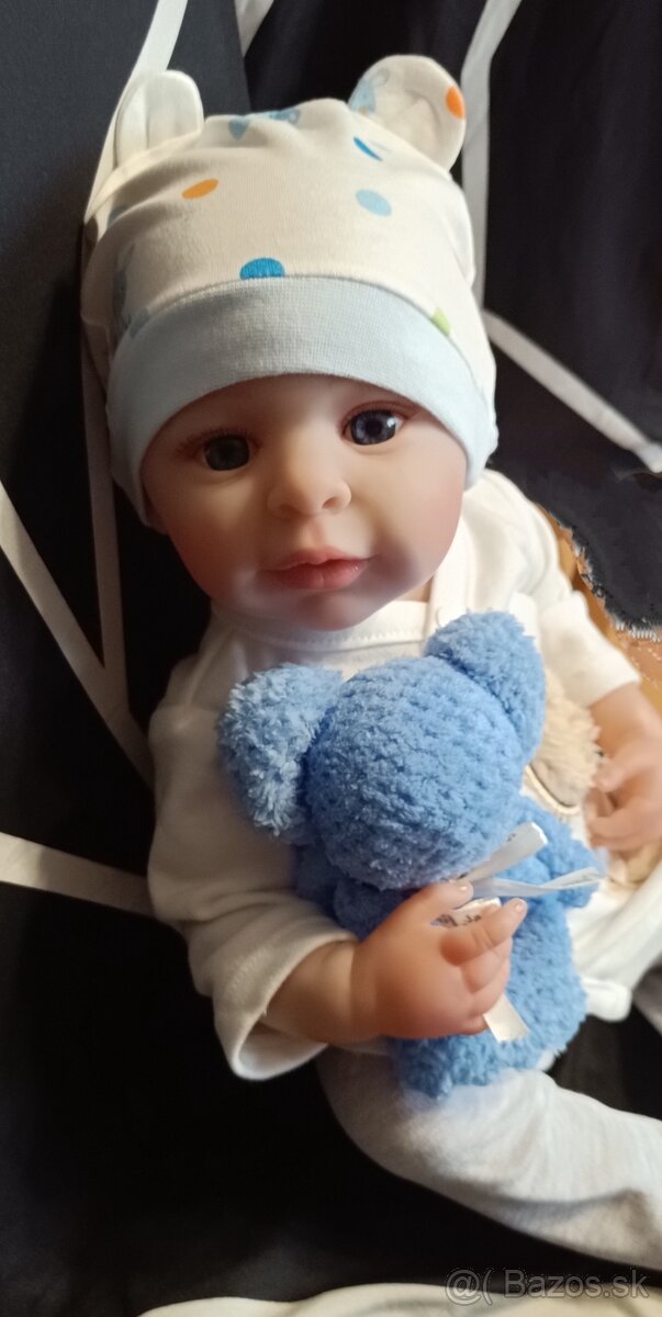 Realistická bábika chlapček Samko - 5