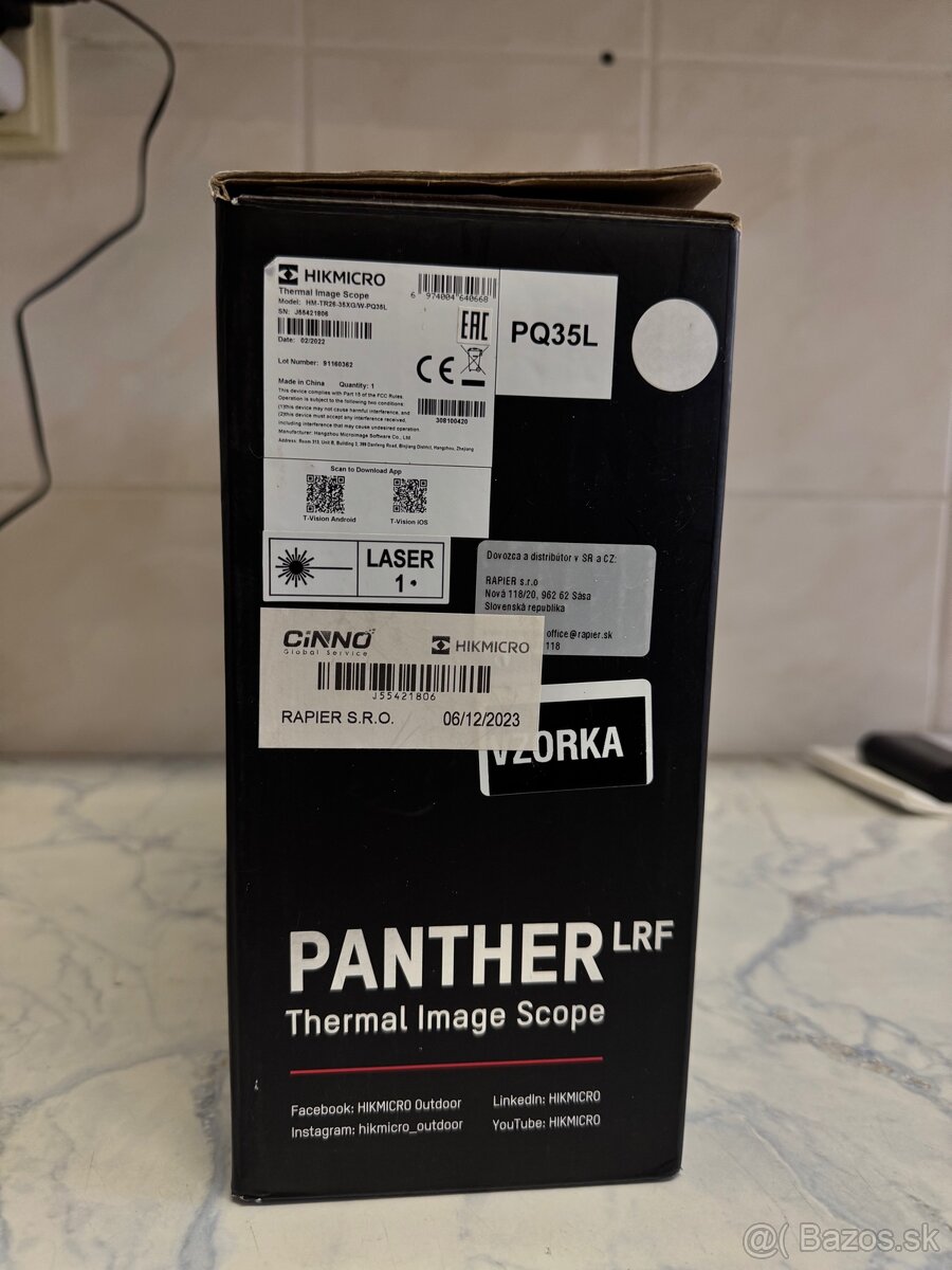 Hikmicro Panther PQ35L termovízia - 5