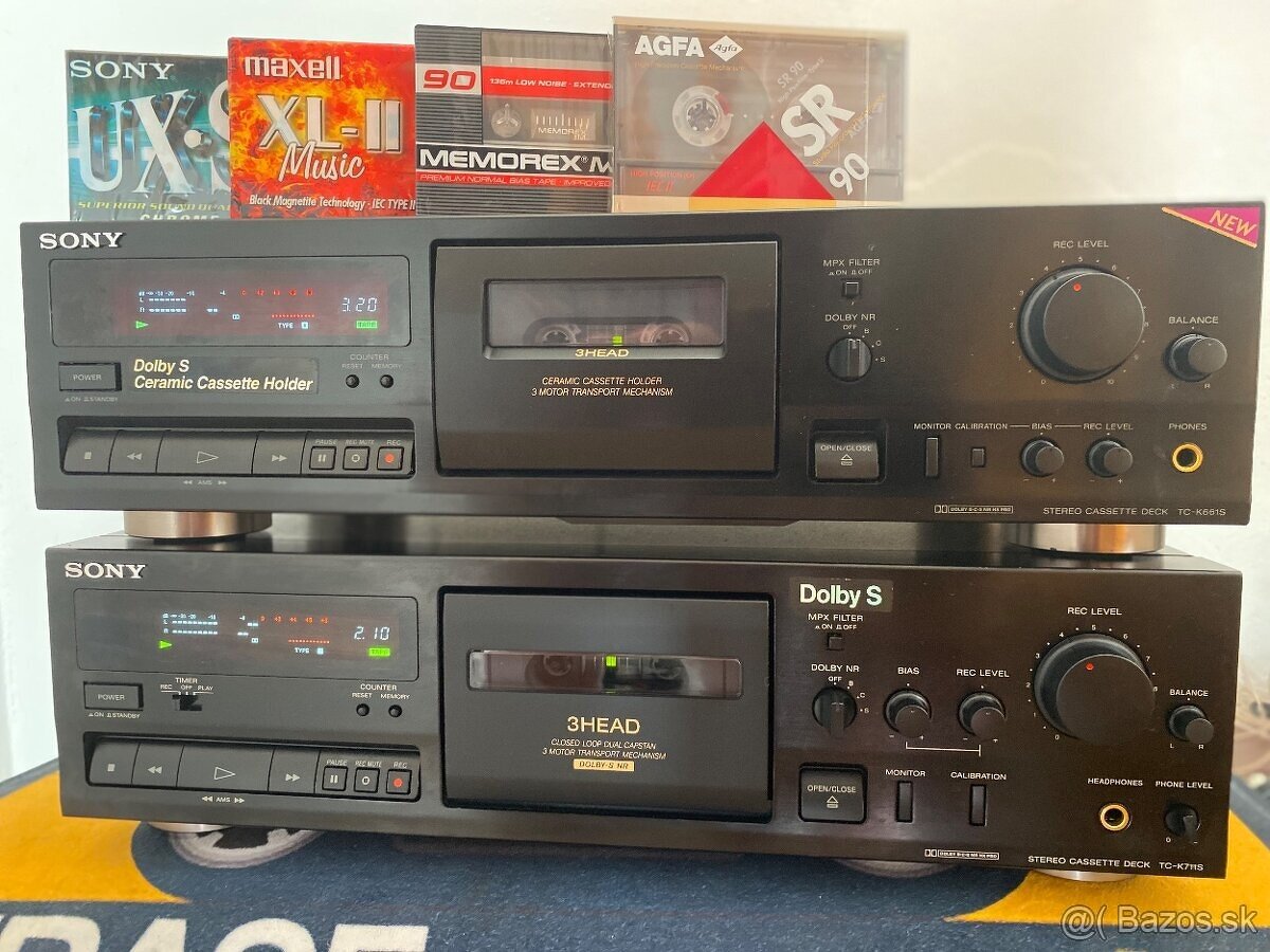 Predam kazetove decky SONY TC-K711S a TC-K661S - 5