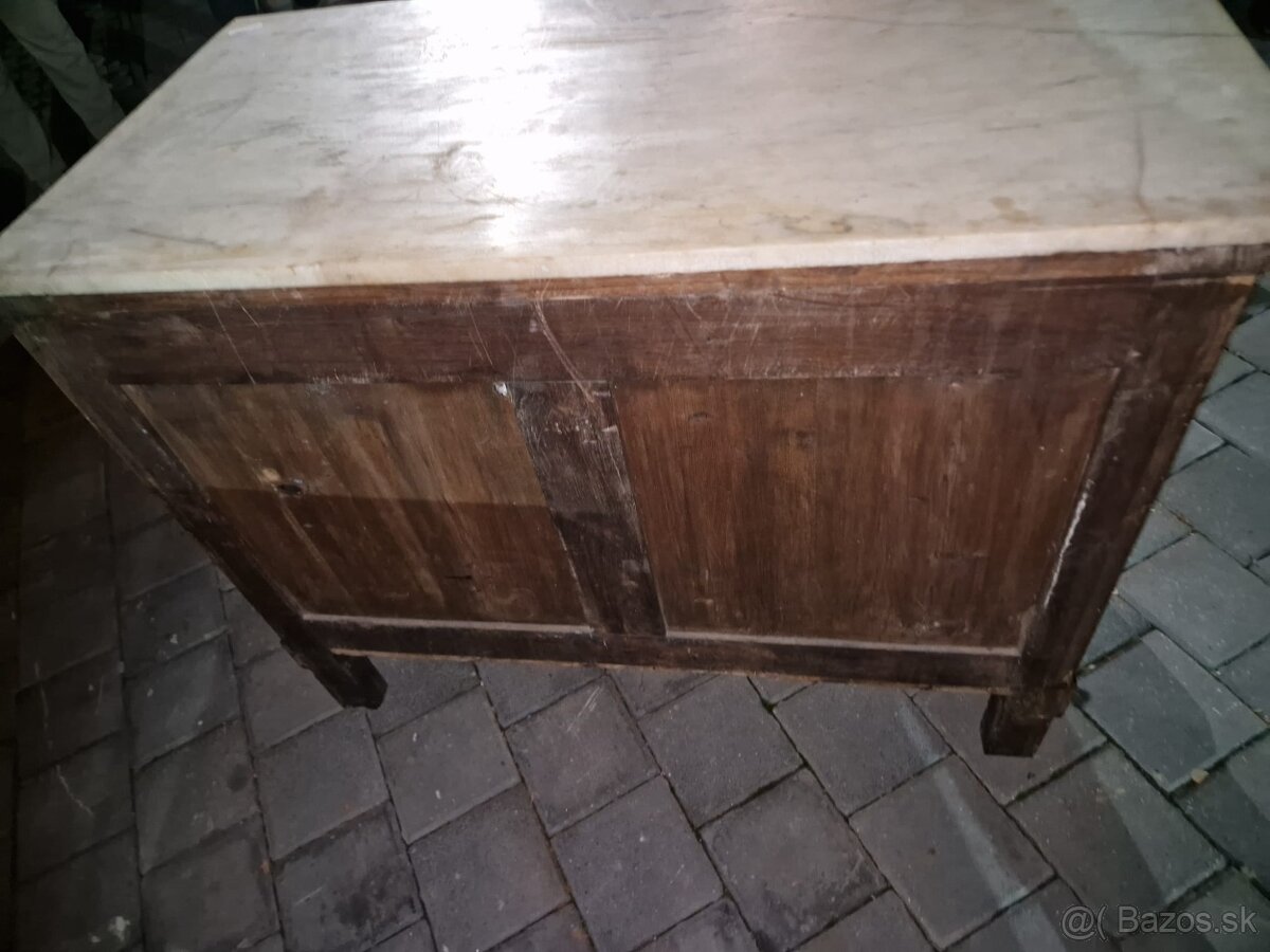 25 - Predám komodu v biedermeier štýle - 5