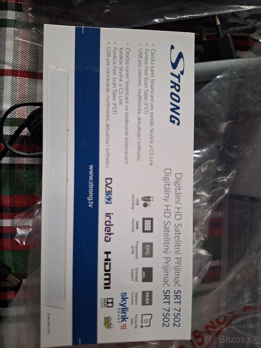 Digitálny HD satelitní prijímač s čítačkou kariet - 5