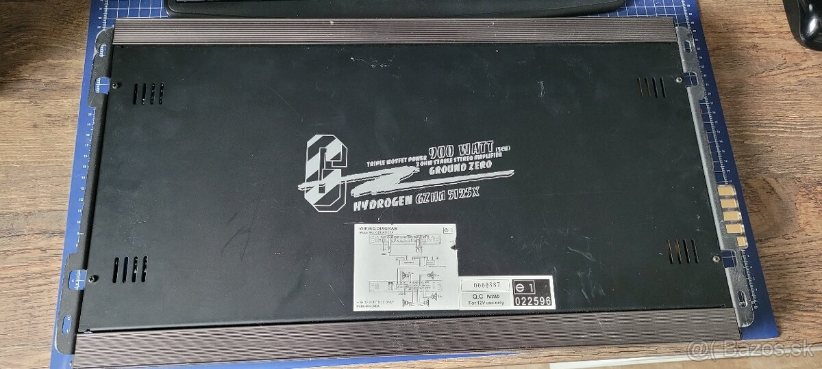 Predám subwoofer s zosilňovačom značky GZ - 5