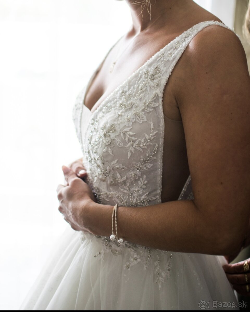 Svadobné šaty nicole - 5