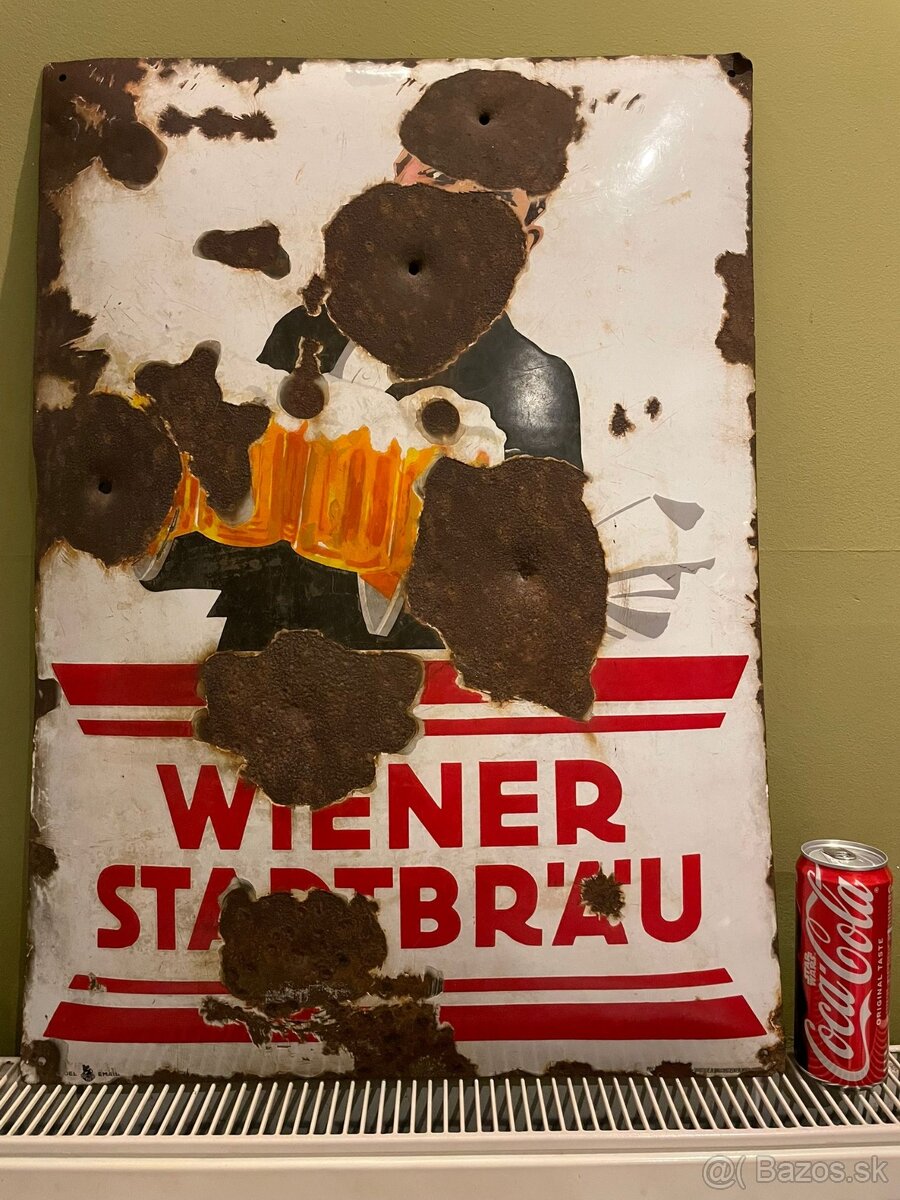 Staré reklamné smaltované tabule - 5