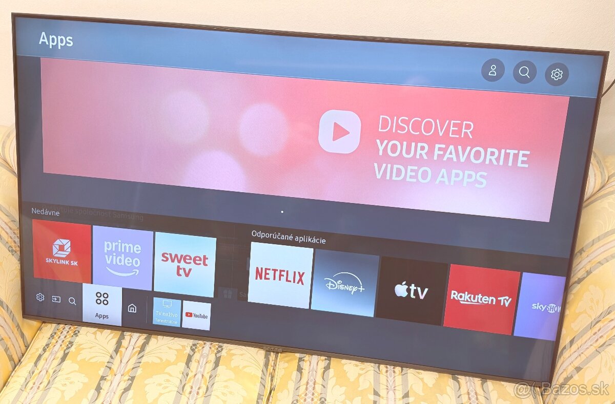 55" 4K smart TV Samsung - 5