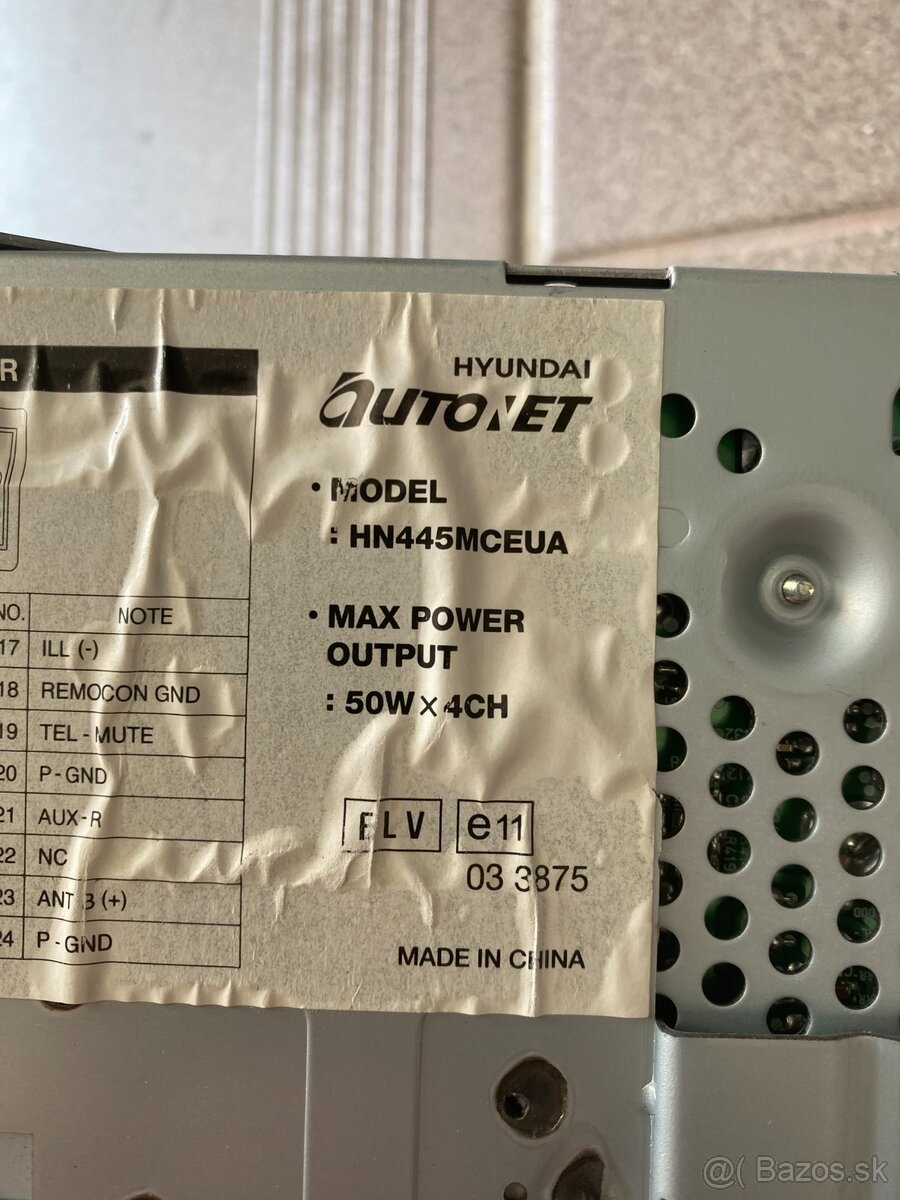 Autorádio HN445MCEUA Hyundai, Kia - 5
