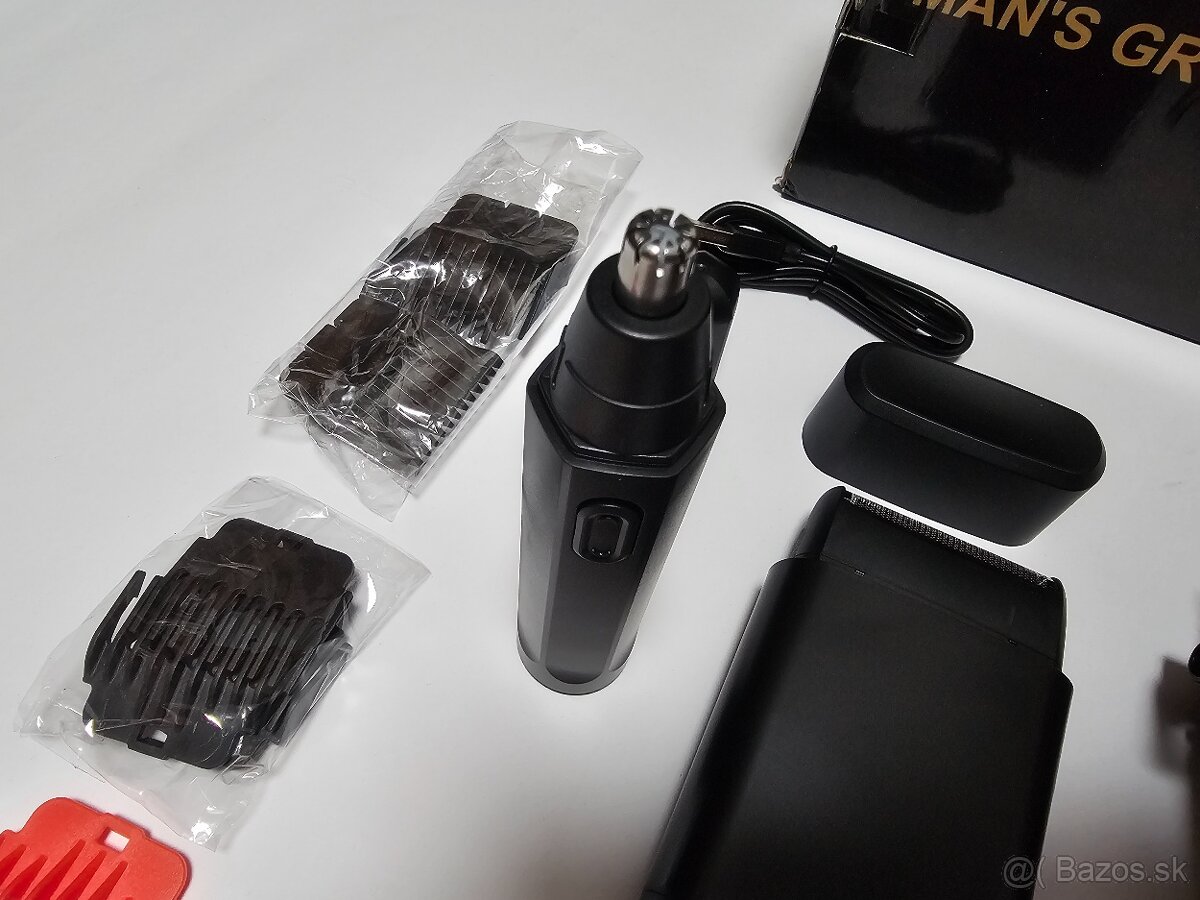 Holiace strojčeky Brada, Vlasy, Nos ,,velky set - 5