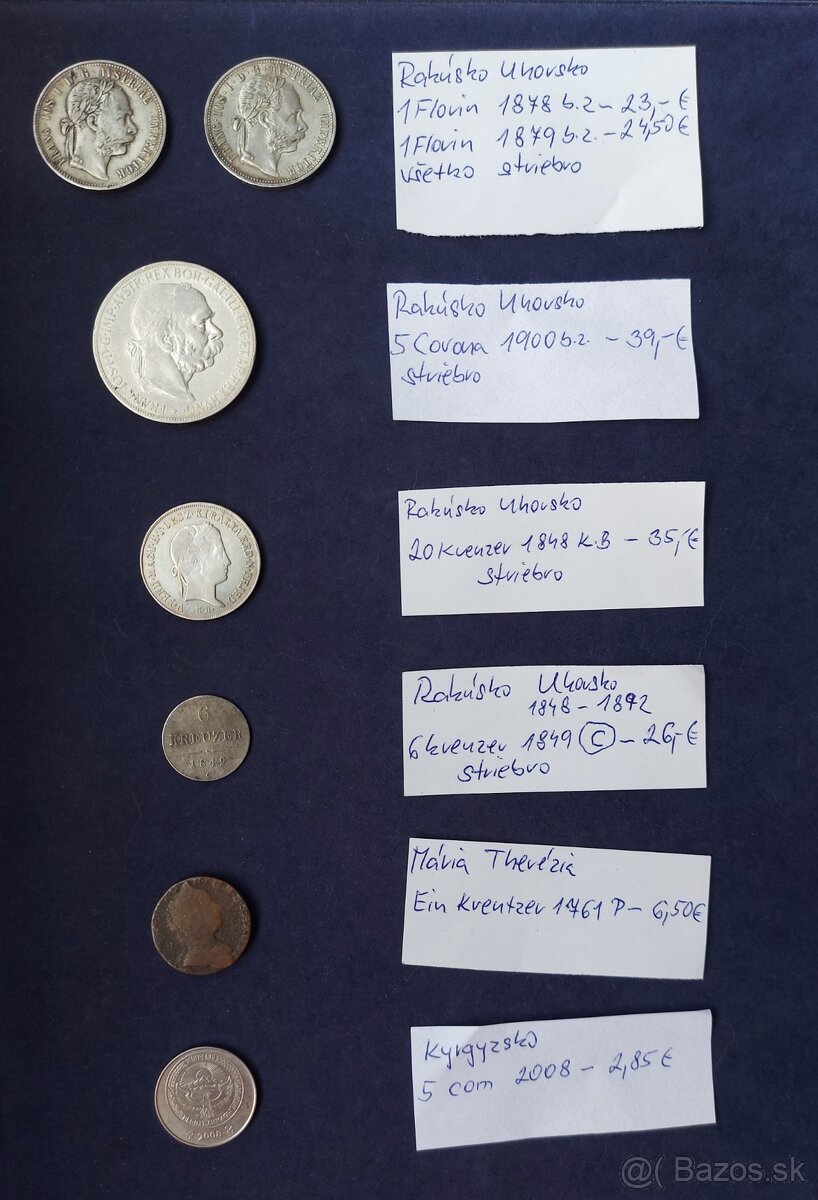 Striebro - Rakúsko Uhorsko, Mária Terézia a svet - 5