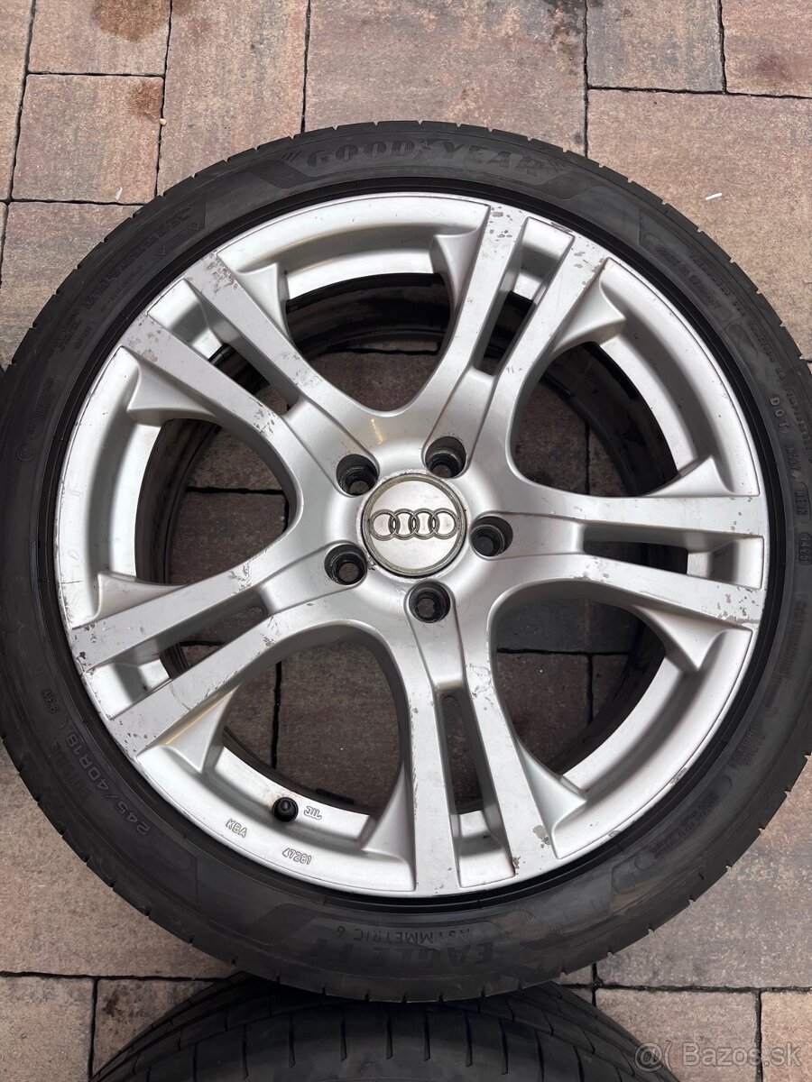 Orig. hlíník. disky Audi R18, 5x112 - 5