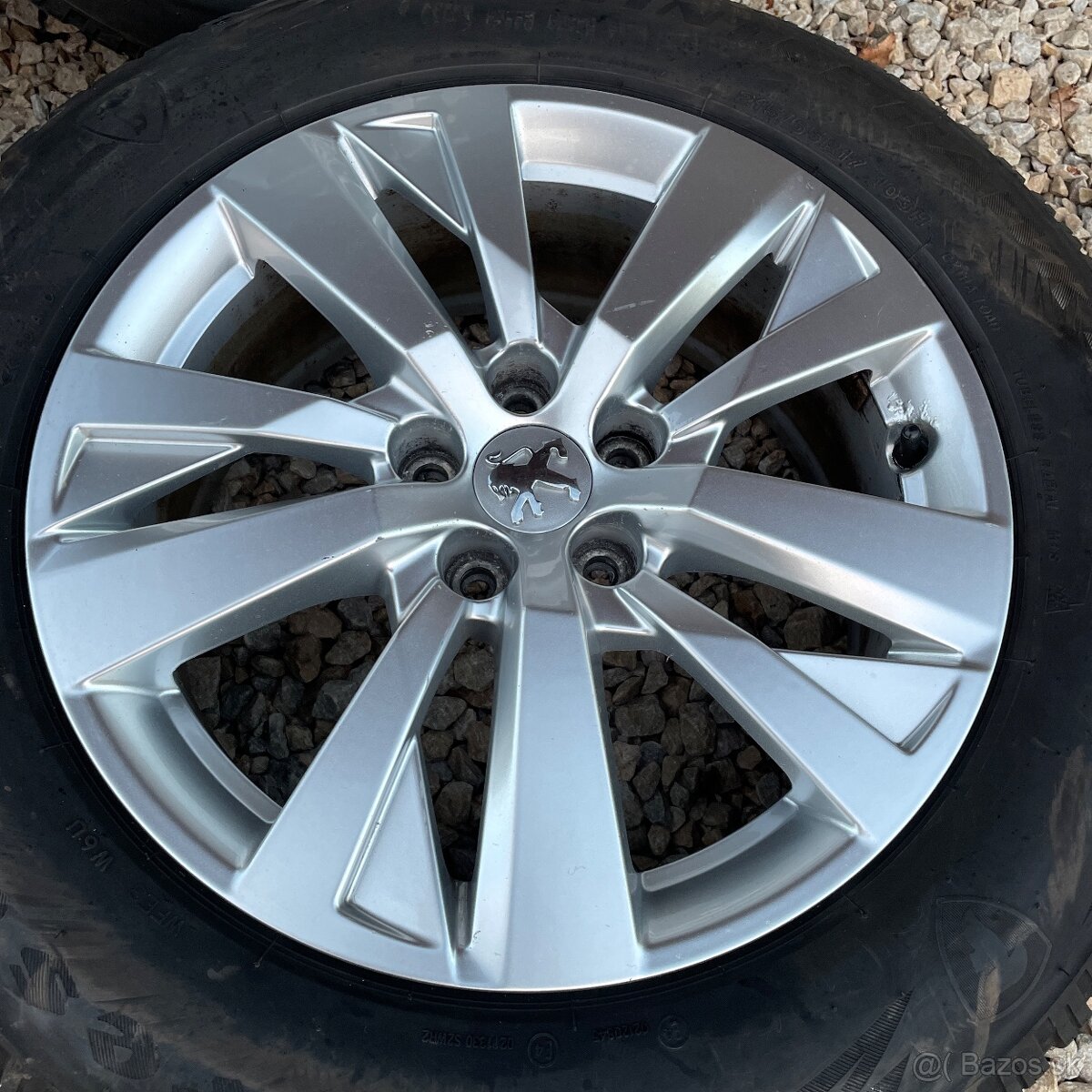 alu disky peugeot 5x108 r17 - 5