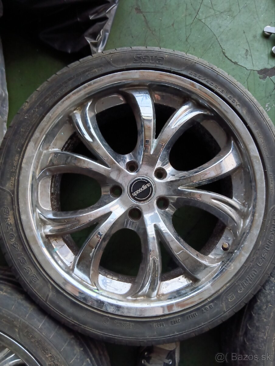 Chrómové alu disky 5x112 R18 - 5