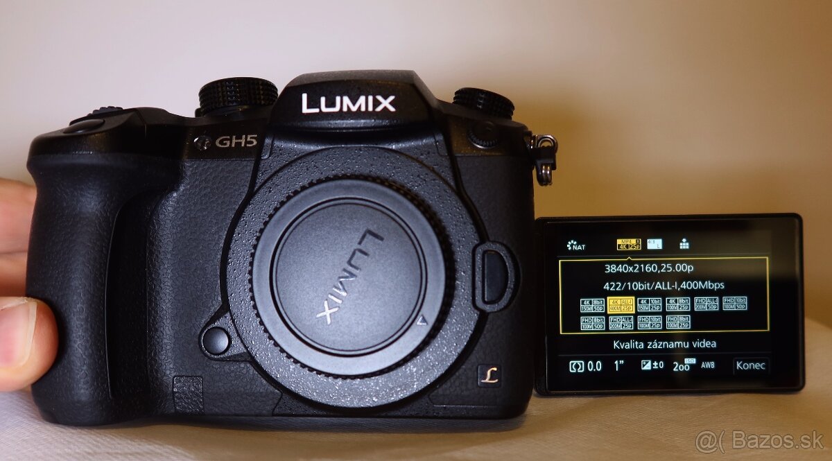 Predám Panasonic Lumix DC-GH5L - 5