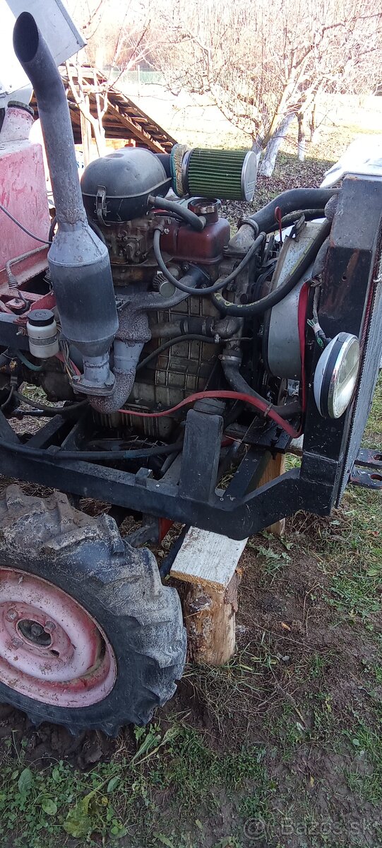 Malotraktor domácej výroby 4x4 - 5