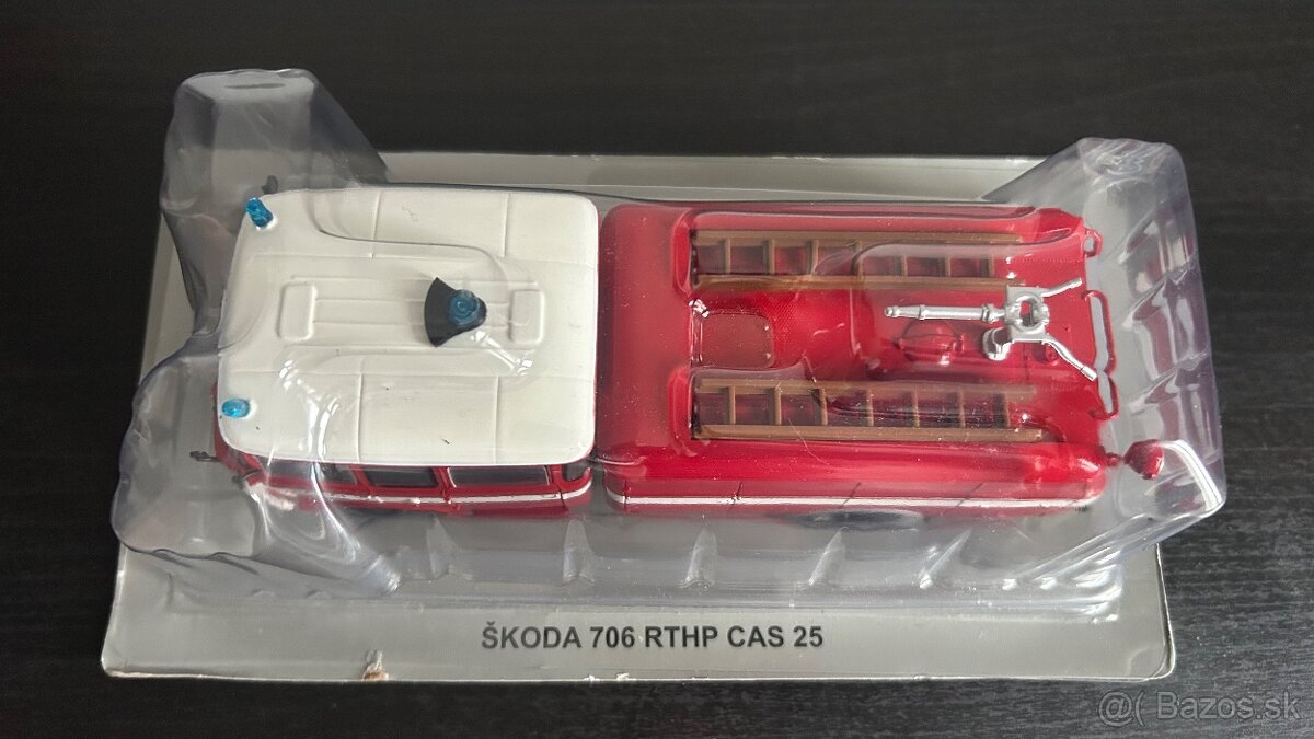 ŠKODA 706 RTHP CAS 25 Hasiči 1:43 DeAgostini - 5